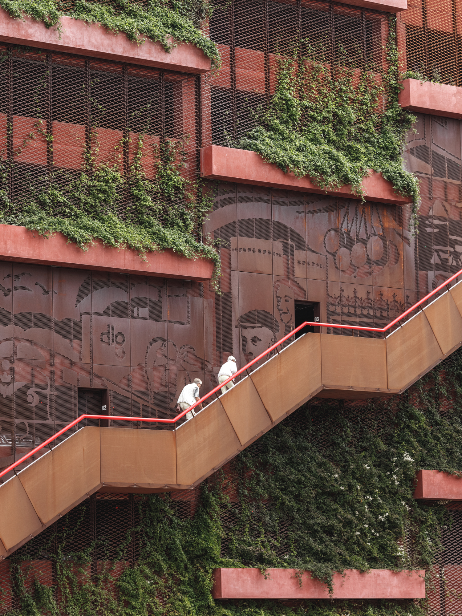 Parking house Lüders frieze