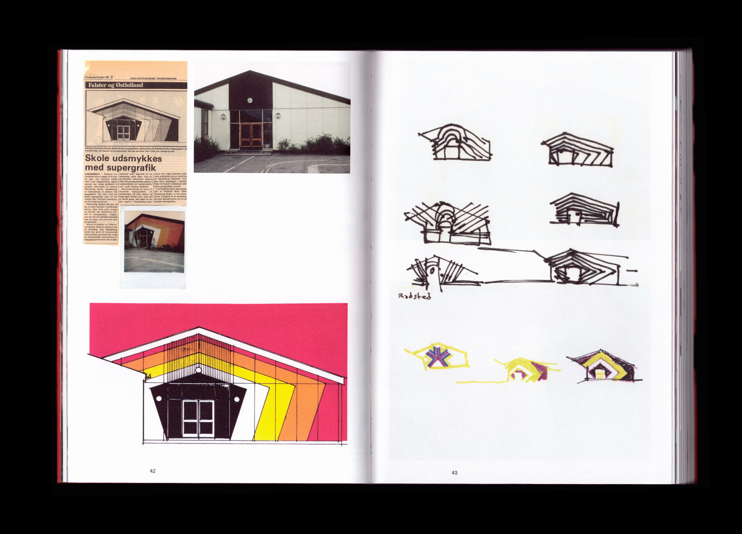 Spread from *Supergraphics' book.