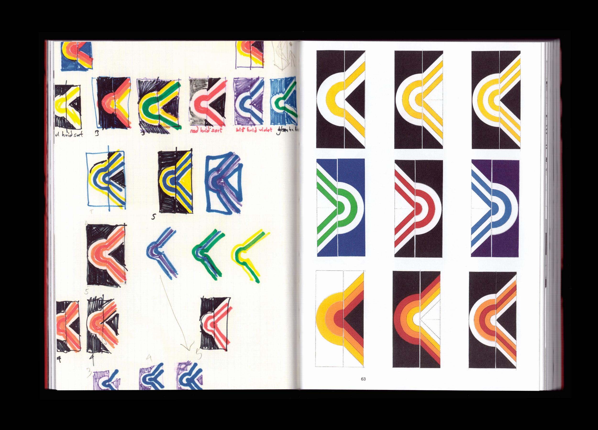 Spread from *Supergraphics' book.